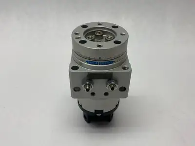 USED SMC DOUBLE VANE ROTARY TABLE CYLINDER 90-DEGREE SIZE 20