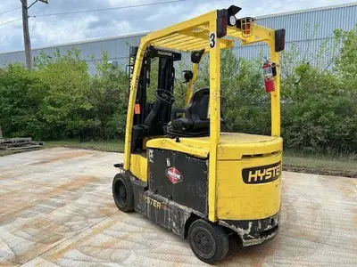 Used HYSTER E65XN-40 4-Wheel Sit down Electric Counterbalance Forklifts Illinois US | Somerset Equipment Sales #1546235