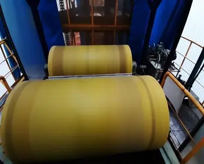 67" W (1710 mm) x .009"-.079" (.23 mm-2 mm) x 20 Ton Color Coating Line (Used)