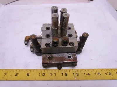 MSP-5T MSP-20T MSP-10T 3-Section Modular Divider Valve Block Assembly 3500 PSI