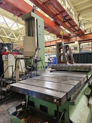 Used TOS VARNSDORF WHN 13.4 CNC Horizontal Table Type Boring Mills SK | F.M.T. Group s.r.o. #1245899