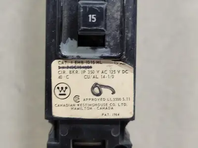 USED WESTINGHOUSE EHB1015HL