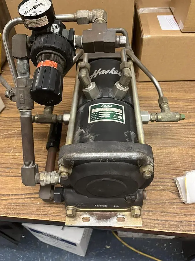 HASKEL,AAD-2-C6,AIR AMPLIFIER 150 PSI MAX
