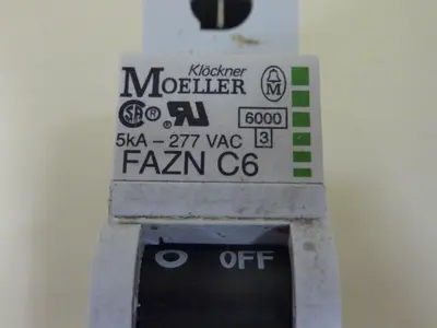 USED KLOCKNER MOELLER FAZNC6