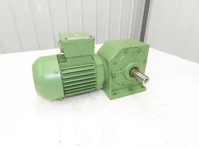 Bauer DK74 SZ3-1112/178 SP Gearmotor 9RPM 147:1  0.3kw 220-440 3Ph 140Nm