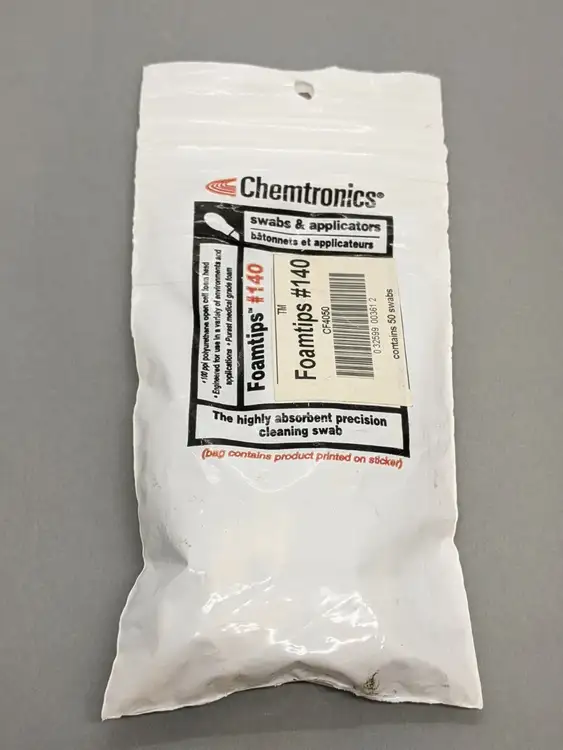 Used CHEMTRONICS FOAMTIPS #140 PKG OF 50 Misc Industrial Equipment | Maverick Industrial Sales #1109940