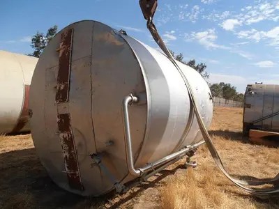 Tank, 6,000 Gallon, C/st, Vertical, Fructose, Epoxy, Jkt, #S737951