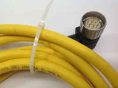 USED TURCK FLEX LIFE 12 PIN M/F CORDSET U-14290