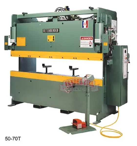 Betenbender 50 Ton Hydraulic Press Brake - NEW