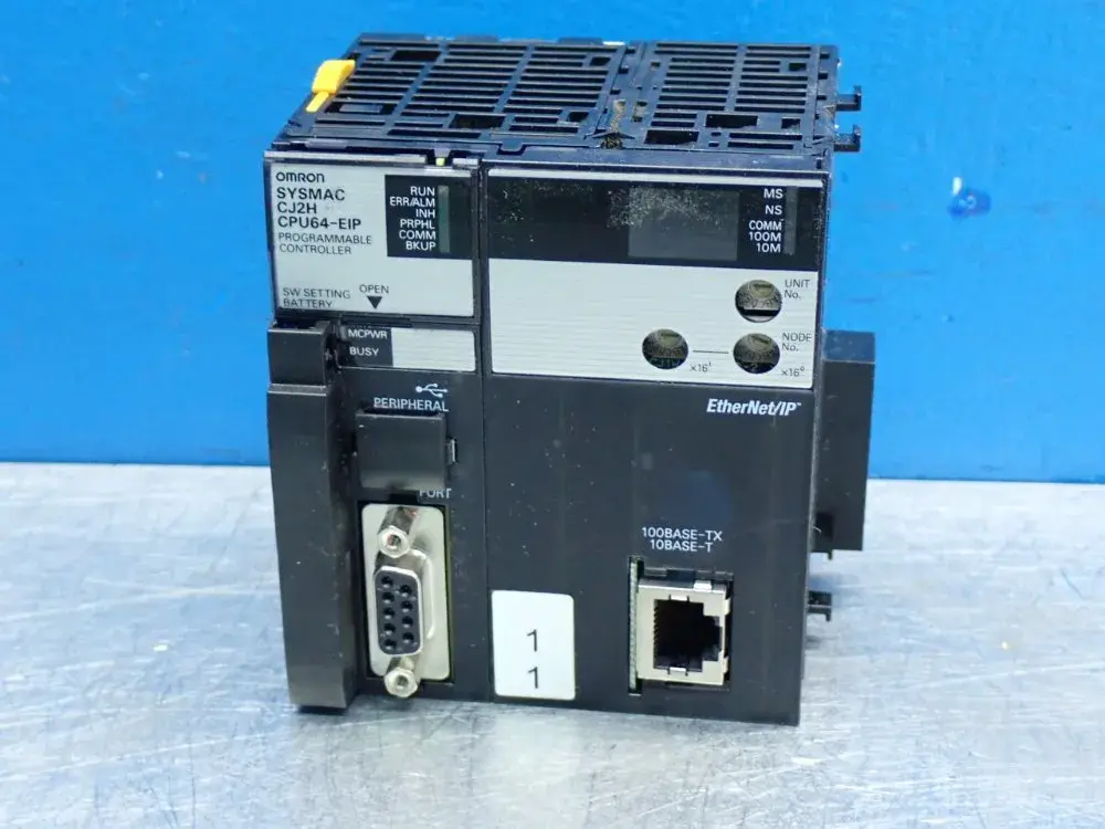 USED OMRON CJ2HCPU64EIP