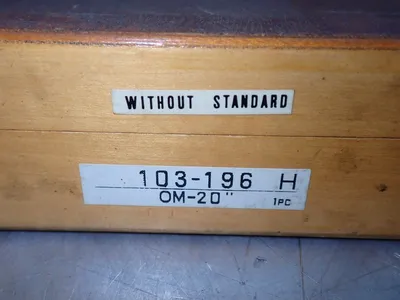 Used MITUTOYO 103196A Micrometers Ohio US | HGR 24 #1233368