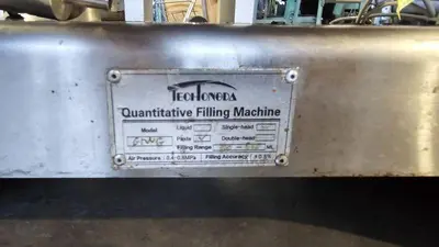 TechToneda Single Head Semi-Auto Piston Filler