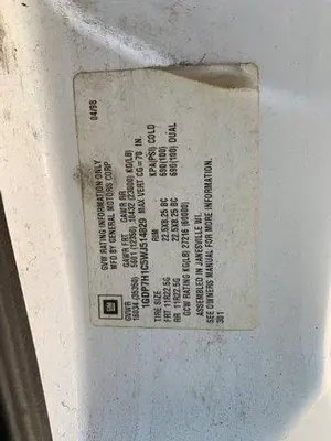 USED 1998 GMC C8500