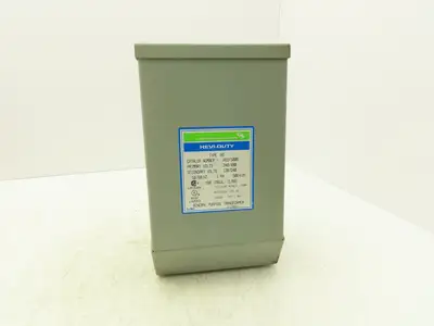 Hevi-Duty HS1F500B Step Down Transformer .500kva 240/480V - 120/240V 1PH 3R
