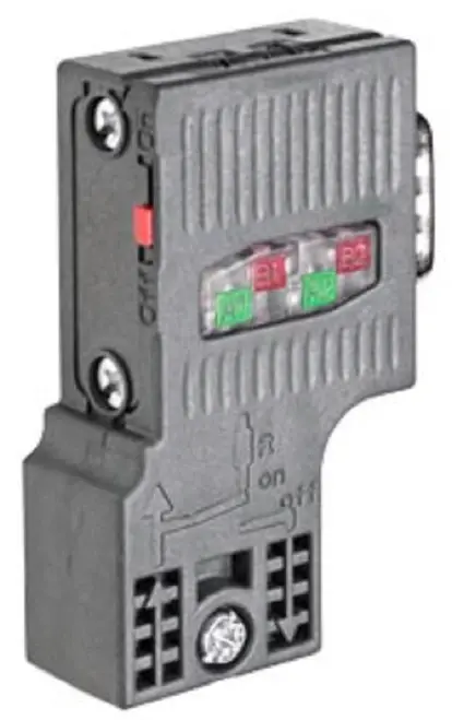 Siemens 6ES7972-0BA51-0XA0 Simatic DP Bus Connector for Profibus, 90 deg [New]
