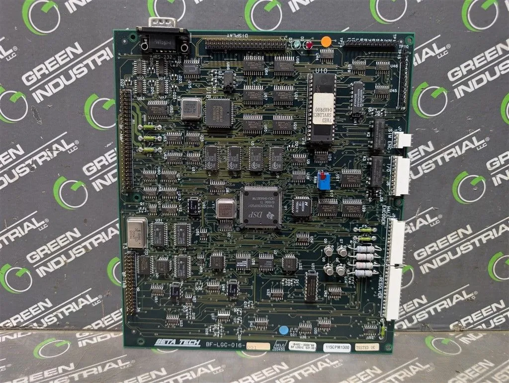 Beta Tech BF-LGC-016-001 Tool Controller Logic Board 115CPM1300 Used