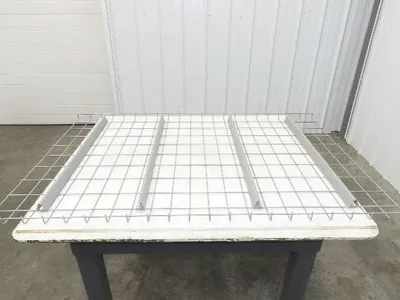 New Pallet Rack Wire Deck 36x58" Waterfall 4 Step Channel Racking 2500lb Mesh