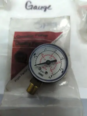 New | in-Stock FISHER 0-30 PSI Universal Pressure Meters Ohio US | Surplus Asset Holdings #1234832