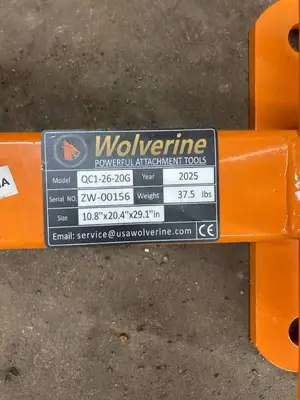 WOLVERINE QUICK COUPLER 1 2025