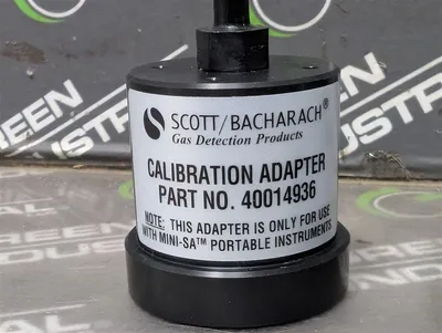 Lot of 2 Scott / Bacharach 40014936 Calibration Adapter for MINI-SA New