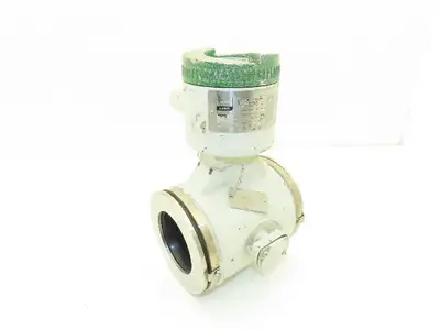 Yokogawa YM 208G-AB1-LSAXA Flow Meter 3" Tube Hazardous Location Missing 1 Cover