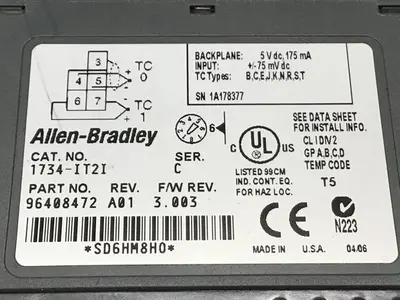 USED ALLEN BRADLEY 1734-IT2I SER C