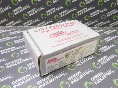 Box of 10 Curtis Wright V-919-B Brass CPI / Perma Plugs Pop-A-Plug System New NIB