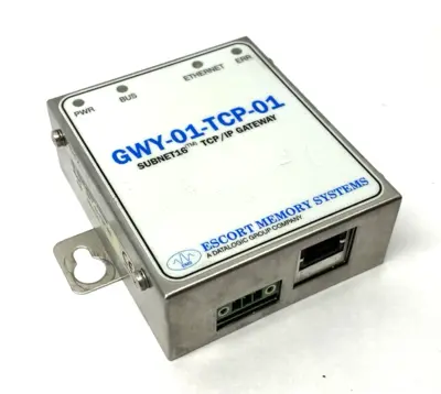 Used Escort Memory Systems, Datalogic, Balluff SUBNET16 TCP/IP Gateway Interface Module PLC Ethernet Equipment Michigan US | Maverick Industrial Sales #1400995