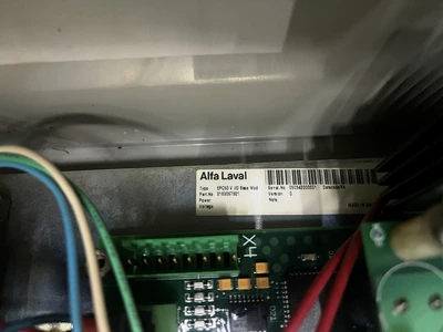(3) Alfa-Laval EPC-50 V control units.