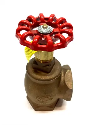 126SUL 1-1/2" | United Brass  NPT Angle Valve 125 PSI, Heavy Duty Bronze Industrial - New Other
