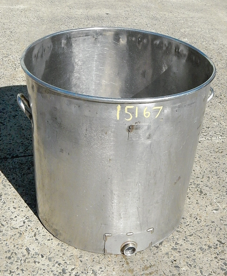 USED 65 GALLON BATCH CAN 65 GALLON