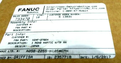 NEW FANUC A05B-2255-H105#EMH PENDANT A05B-2255-C105#EMH A05B-2255-H105