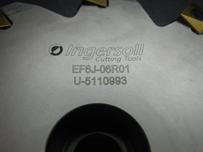Ingersoll 6" Indexable Facemill 1.5" Arbor EF6J-06R01 (LOC2834A)