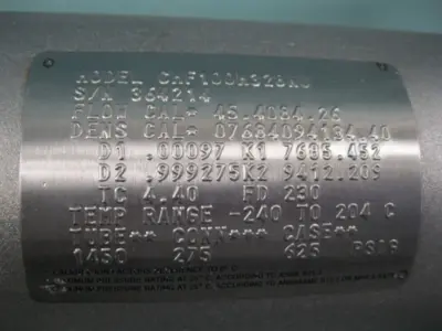 USED Micro Motion CMF100 M328NU
