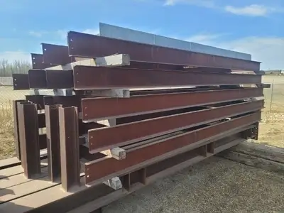 C10x15.3 Catwalk Structure 10'' channel x 34.5'' wide x 19' long
