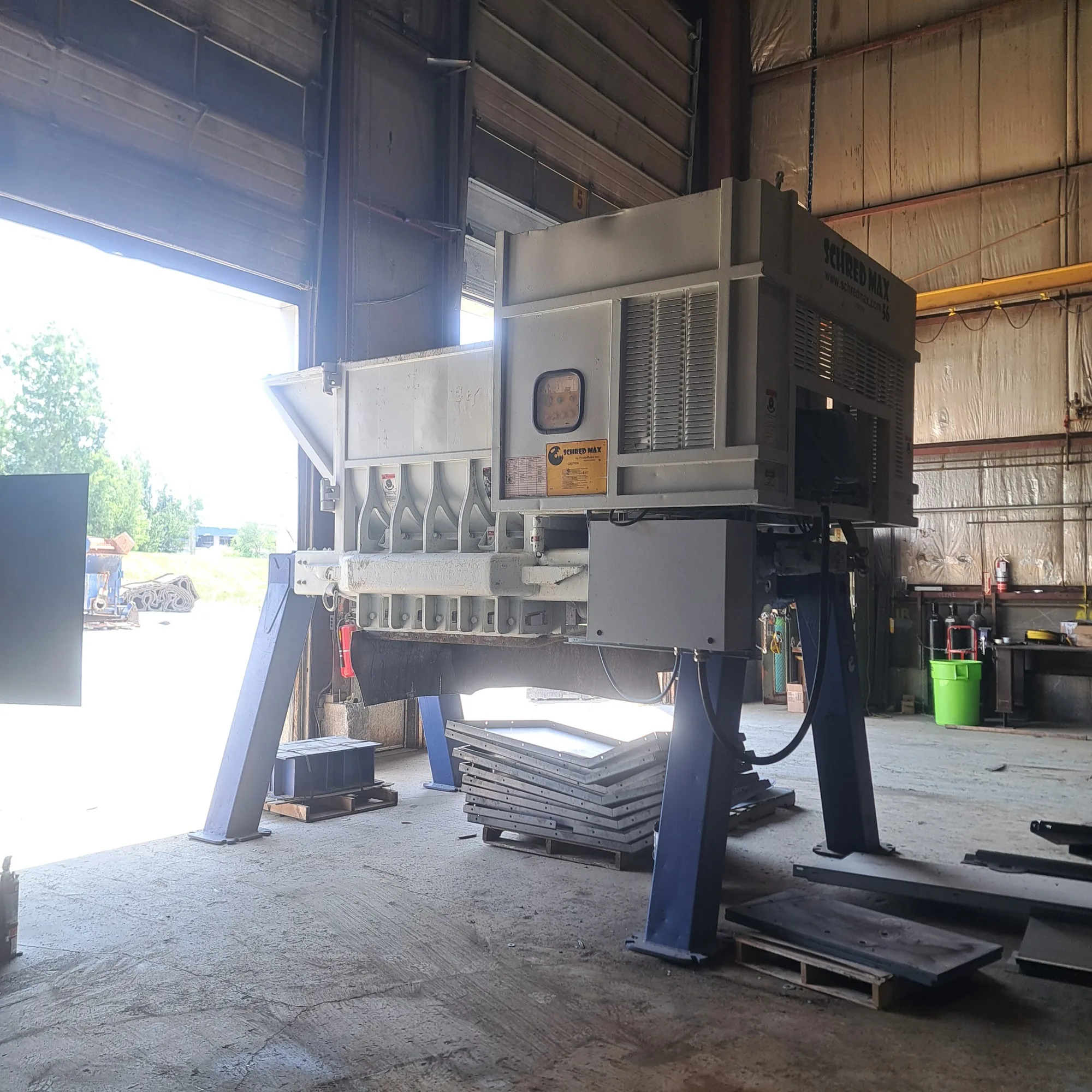 SSI SHREDMAX PR560 SINGLE SHAFT SHREDDER 2003