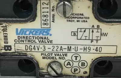 USED VICKERS DG4V-3-22A-M-U-H9-40
