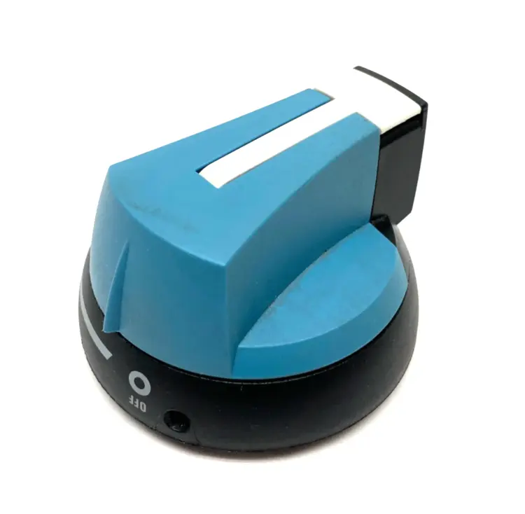 Used SOCOMEC ROUND ROTARY DISCONNECT HANDLE, BLUE/BLACK Disconnects | Maverick Industrial Sales #1104477