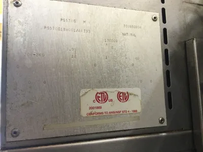 167-0193 Middleby Marshall PS570G Double Stack Conveyor Pizza Ovens