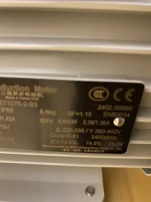 USED LEYBOLD SOGEVAC ROTARY VANE VACUUM PUMP