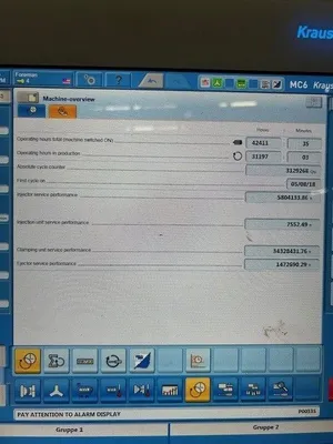 2018 KRAUSS-MAFFEI KM1300-17200 MX HORIZONTAL INJECTION MOULDING MACHINES | INJECTION DEPOT GROUP (12)