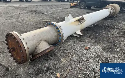 USED Henders 1,096 Sq Ft Henders Heat Exchanger, 316L S/S, 100/50#