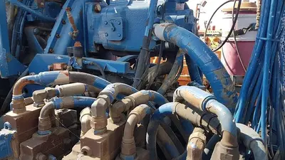 USED 1997 PEERLESS BAKER HUGHES HYDRA FRAC BLENDER TRAILER
