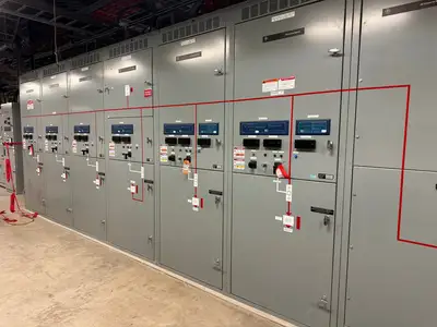 25kV Switchgear Lineup 1200A w/ Power Vac Breaker VB1 27.0-16-0
