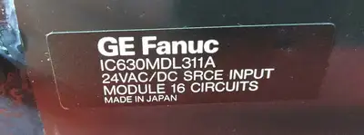 GE FANUC SERIES 3 PROGRAMMABLE CONTROLLER 1C630CHS308A *See Item Details 3E-11