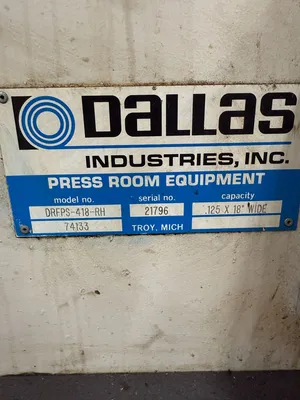 DALLAS DRFPS-418-RH Coil Feeder & Straightener Combos | Rygate LLC (7)