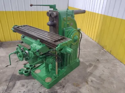#2 KEARNEY & TRECKER MODEL #5HP-2CH PLAIN HORIZONTAL MILL: STOCK #22775