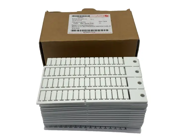 New | in-Stock Murrplastik Murrplastik 86401218 Blank Label Michigan US | Maverick Industrial Sales #1395821