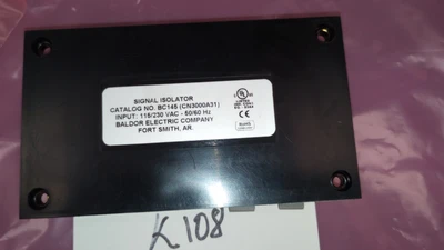 USED Baldor Electric Company signal isolator