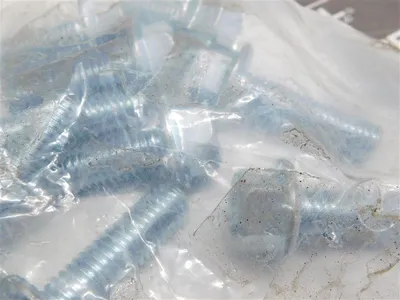 Lot of 30 Grade 5 SERR FLG M/S 7/16-14x1-1/2 Zinc Plated Coarse Thread New
